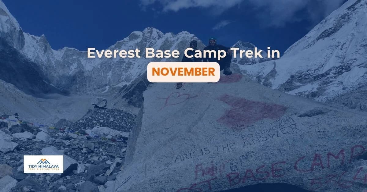 Everest Base Camp Trek in November