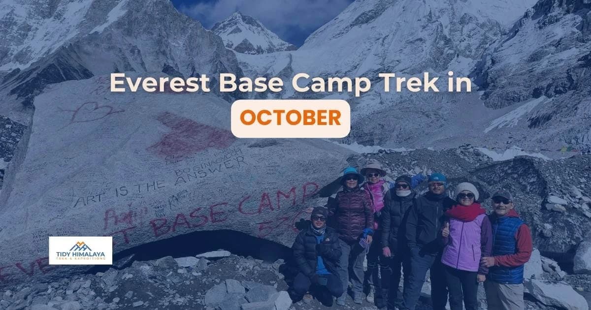 Everest Base Camp Trek in October