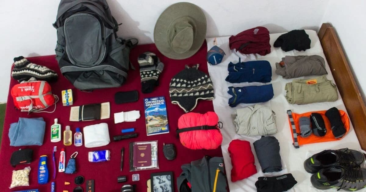Everest Base Camp Trek Packing List