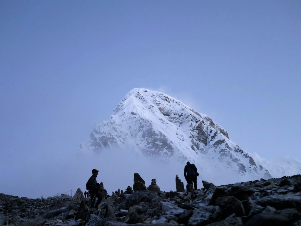 view of Mt.Everest Summit - what to pack for everest basecamp trek