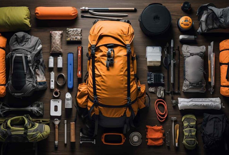 checking the equipment before starting your adventure