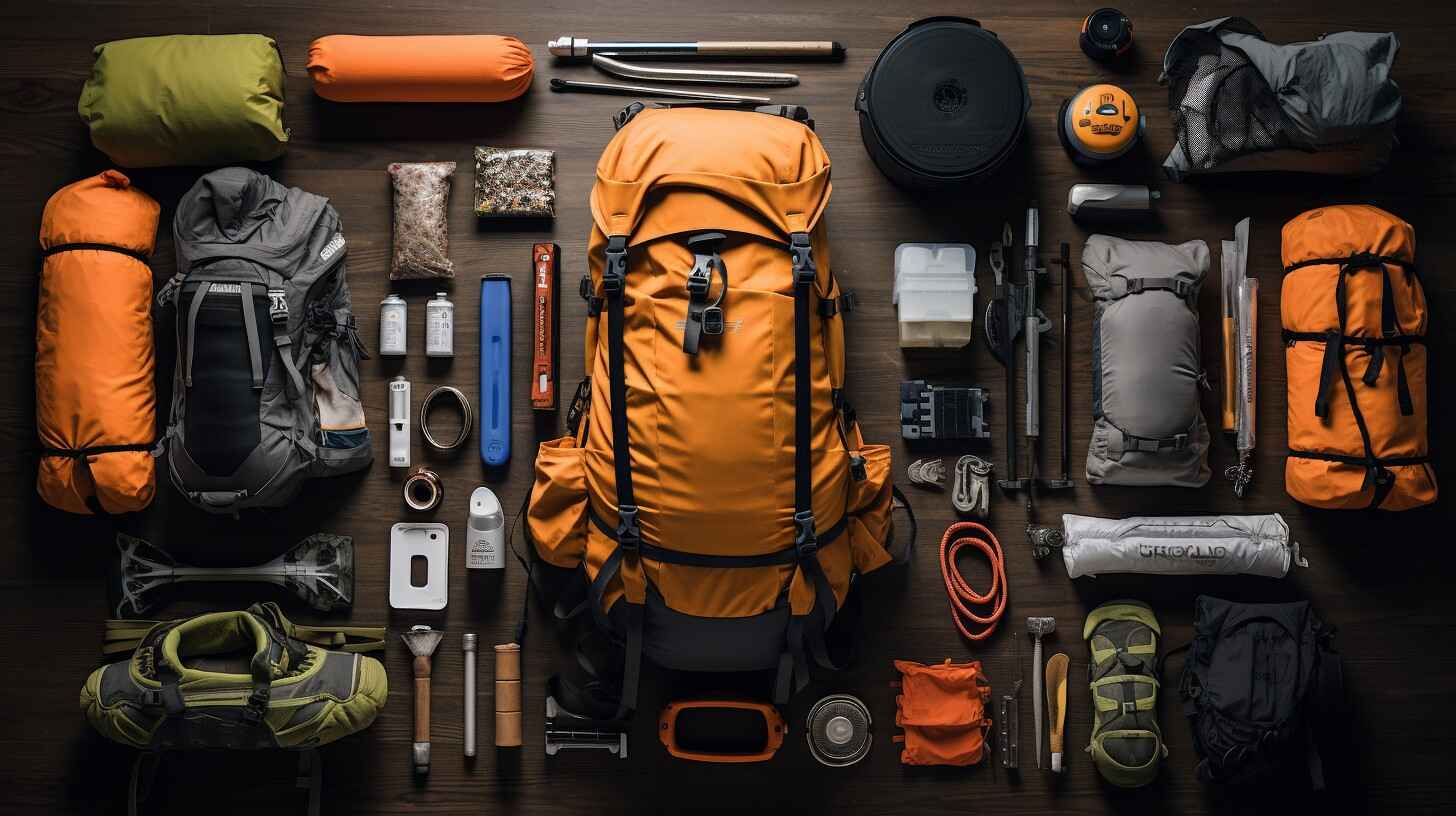 checking the equipment before starting your adventure