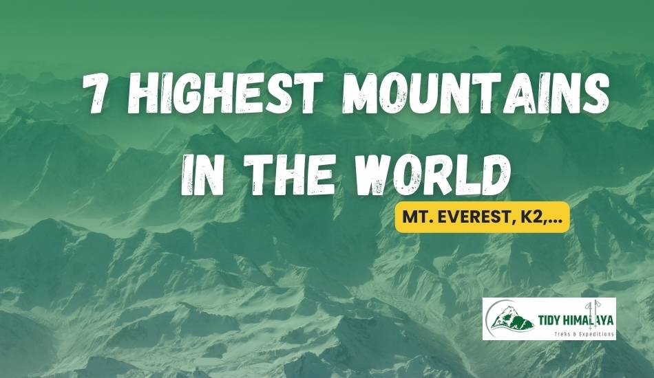 highest mountains in the world