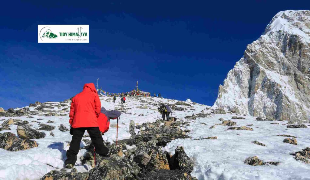 kala patthar and pumo ri summit from everest trek