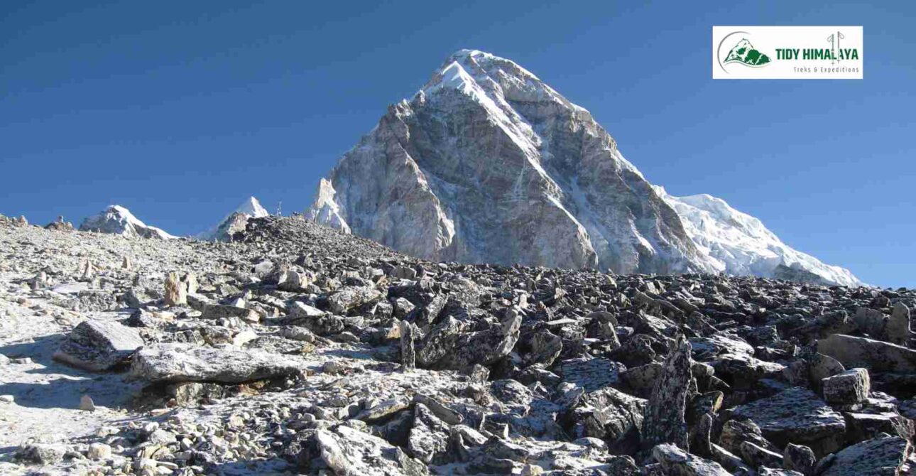 view of kalapatthar of sagarmatha national park