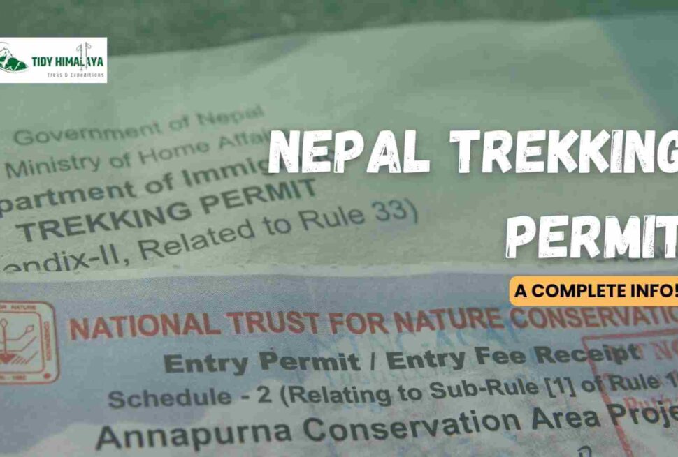 nepal trekking permit guide