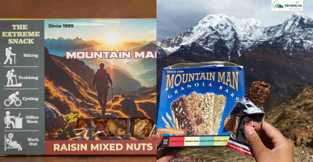 mix energy bar with higher protein for trekking time